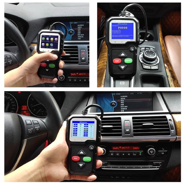Universal OBD Kode Læser OBD2 Scanner Tjek Motor Fejl Diagnostisk Værktøj