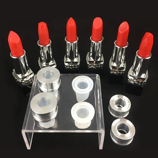 9 stk. Læbestift Silikoneform Simpel DIY Makeup Kosmetik Læbestiftform