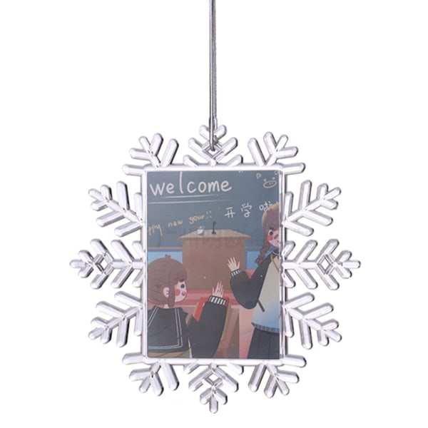 Sublimation Blank Pendant Värmeöverföring med rep för Holiday DIY-hängen 6