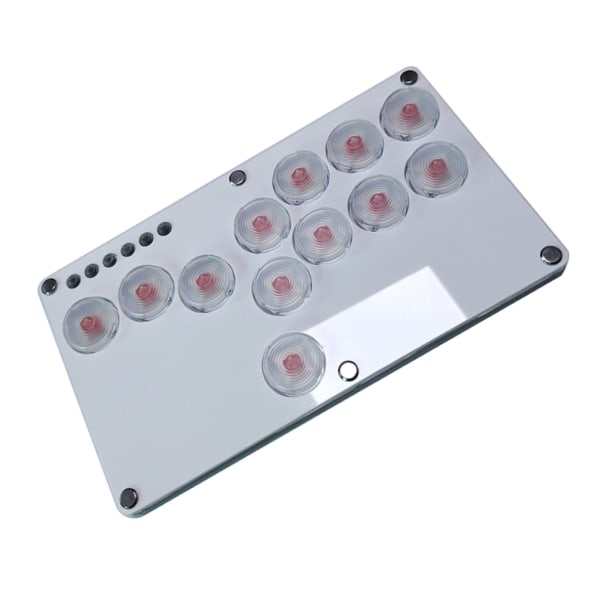 Bärbar Mekanisk Fighting Stick Controller Spelknappsats Controller Arkadjoystick Kompatibel för PC SKY2040 Hållbar