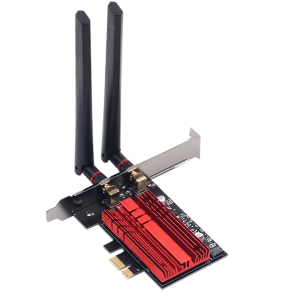 AX200 WiFi 6 PCIe-kort Bluetooth-kompatibel 5.1 PCIe-adapter Dual Band 2400Mbps + 574Mbps 6G 160MHz PCIe WIfi Wlan-kort FV AX3000R