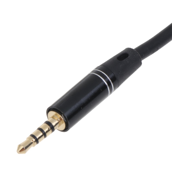 3,5 mm till 2,5 mm ljudkabel 3,5 mm TRRS jack hane till 2,5 mm TRRS jack hane Stereo Audio Mic Aux Cord Auxiliary Audio Kabel