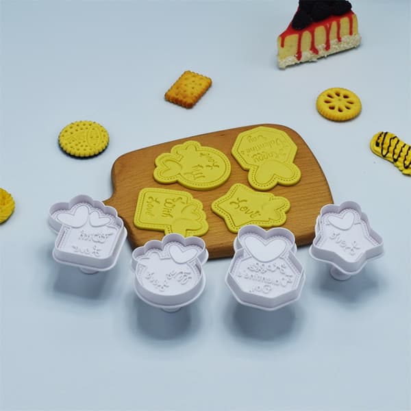 Køkken Bageudstyr Kage Gadgets Plastmateriale til Valentinsdag