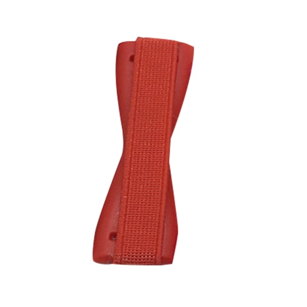 Finger elastisk rem Telefonhållare Ultratunn Anti-Slip Mobiltelefon Grips Bandhållare för baksidan av telefonen Mini-Tablets Red