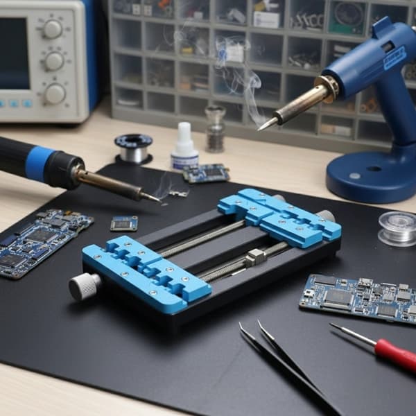 Telefonreparasjonsfeste Lagerholder for Telefon Hovedkort PCB Loding F