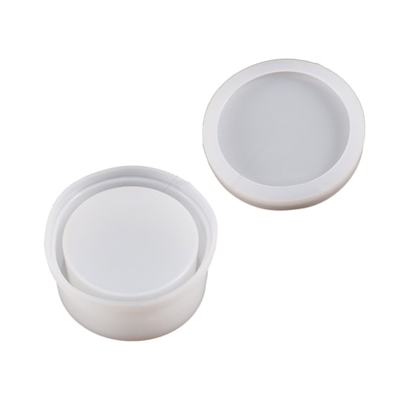 Silikonform Oppbevaringsboks Krystall Epoksy Resin Form DIY Støpeverktøy for DIY