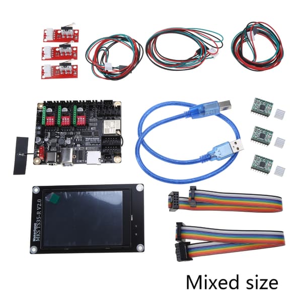 MKS DLC32 TS35-R Desktop CNC graveringsmaskine offline controller GRBL CNC3018