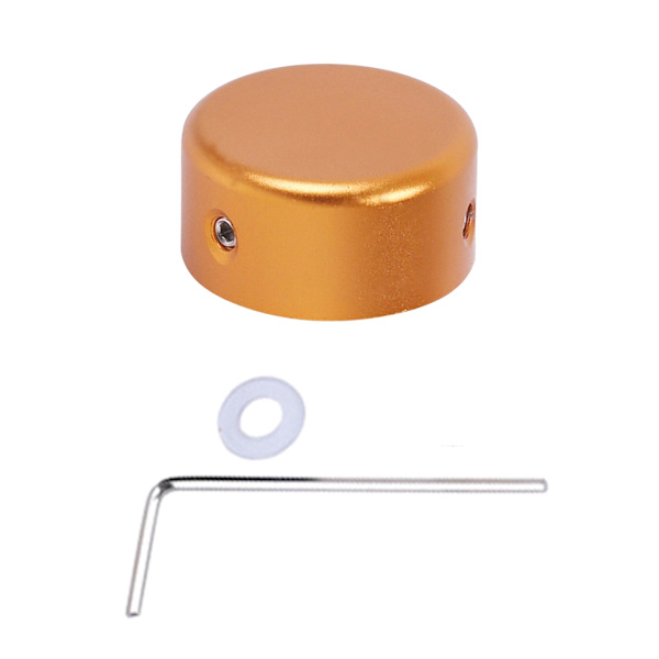 Gitarr Effektpedal Gitarr Fot Nagel Skydd Effektpedal Pad Omslag Aluminiumlegering Fot Switch Toppers Rattar Verktygsdelar Kit