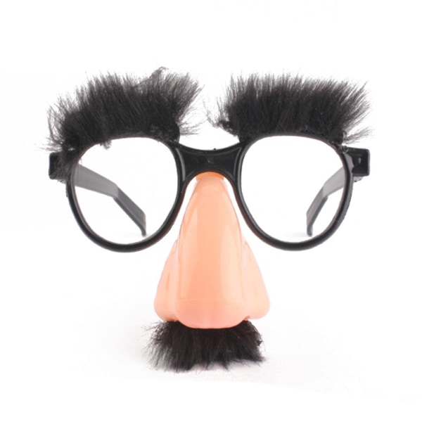 Stor näsa Glasögon Plast Bärleksak för barn och vuxna Trickleksak Rolig Trickleksak Lindra stress