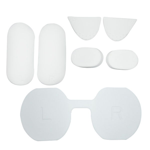 Cover för PS VR 2 Handtag Cover Grip Controller Skydd set inte signalen Skin Pad Linslock White