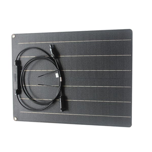 Solcellsladdare 30W Effekt Solpanel Flexibel Design för Marint Nödläge