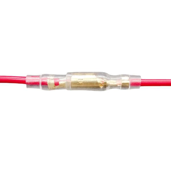 200 stk. 4 mm messing han- og hun-kugleterminaler ledningsforbindelsesblok til m/kappe