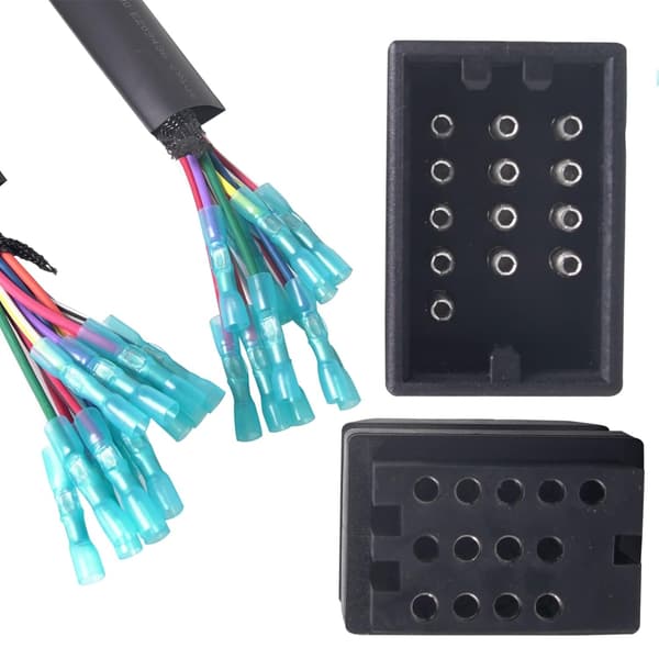 2x Holdbart ledningsnet-kit til sneplov til RT3 1304744 1304745 MSC04753 MSC04754