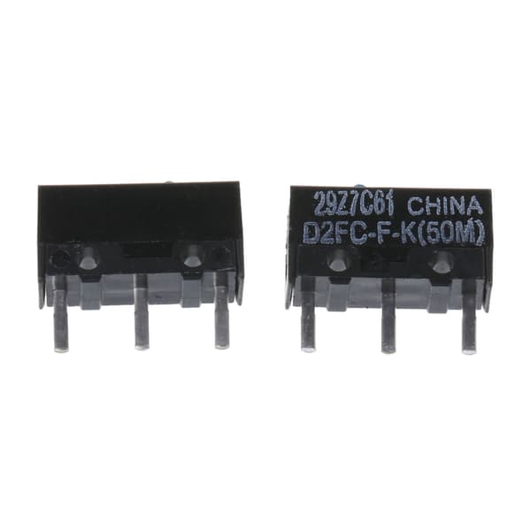 4 stk./sæt D2FC-F-K (50M) Muse Mikro Switch til MX G-serie Microswitch