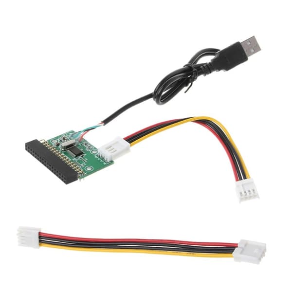 34Pin til USB-kabeladapter Enkel 1,44MB 3,5 tommer diskettedrevsforbinder PCB