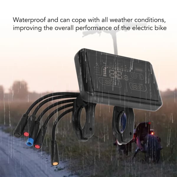 Instrumentbræt Dele Elektrisk Display Panel Hastighed Gear Strømtilstand Indikator Måler