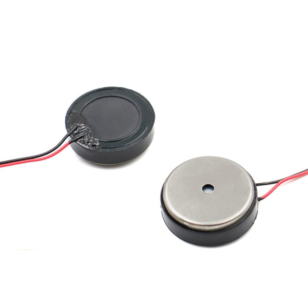 10 stk. 16 mm Rund Slank Intern Magnet Højttaler 8 Ohm 0,5W