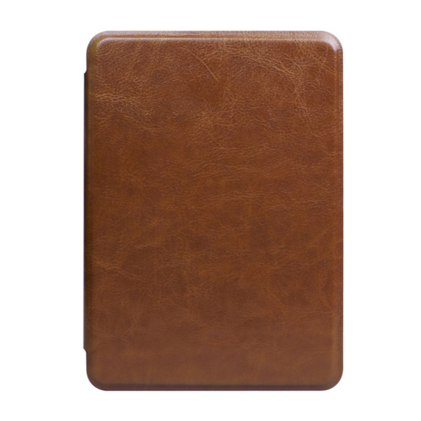 Lædercover til Kindle Paperwhite med automatisk våge/dvale funktion og håndrem til Kindle Paperwhite 11. generation 6.8\"