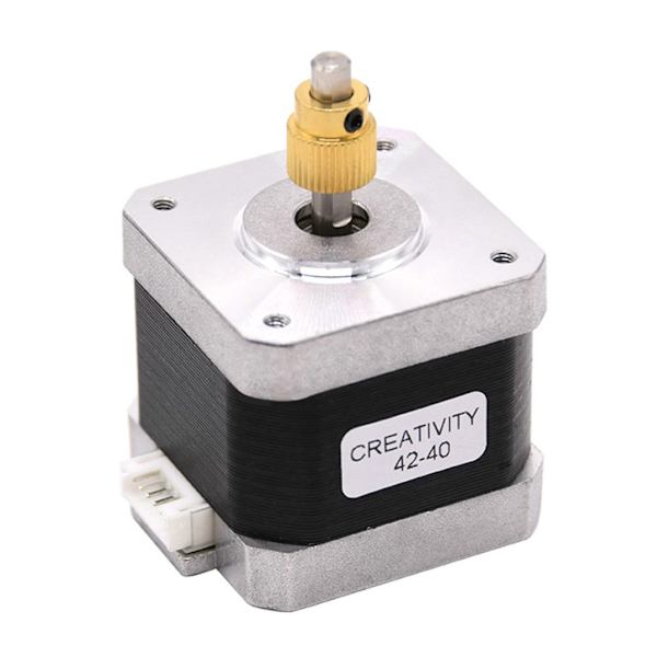 3D-printer Steppermotor 42-40 med 40 tenner messingekstruderingsgir for Ender-3/Ender-3 Pro/Ender-5/CR10 3D-printerdel