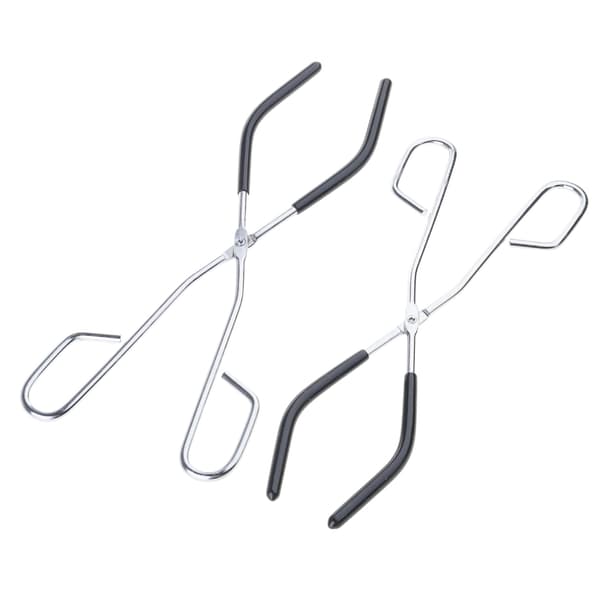 Pakke med 2 begerklyper, metall begerklemme, laboratoriekoppklemmer