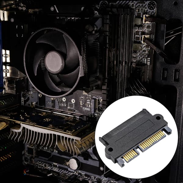 SFF-8482 SASs til Satas Bro Adapter Optimalisert For Dataintensive Applikasjoner