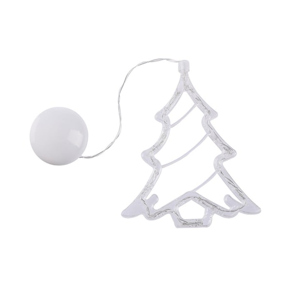 Jul LED-ljus Julserien Sucker Lamp Fönsterdekorationer Dekor Christmas tree
