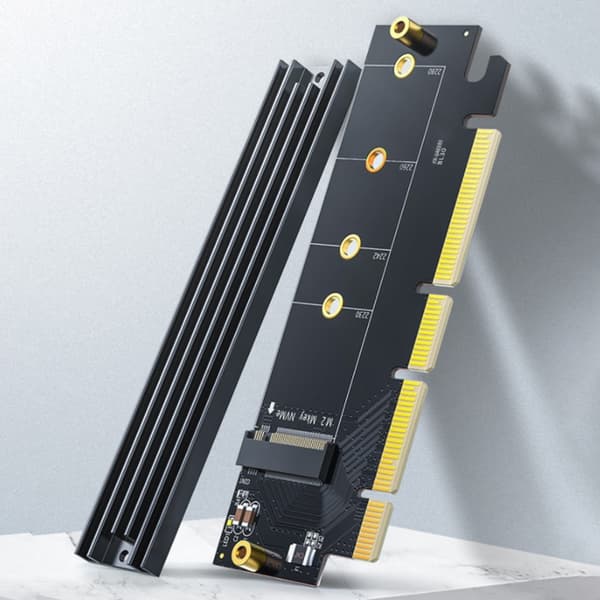for M.2 til Pcie x16 Adapterkort Pci-e til for M.2 NVMe SSD Fuld Hastighedsudvidelse
