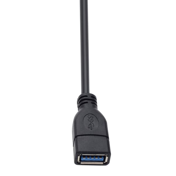 Spiral USB 3.0 Förlängningskabel Typ A Hane till Hona för Snabb Dataöverföring