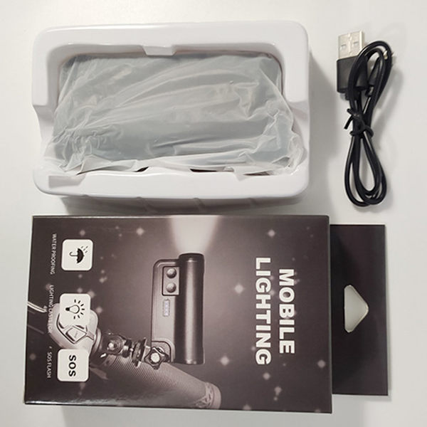USB Genopladelige Cykellygter Lommelygte LED Forlygte For Baglygte Vej