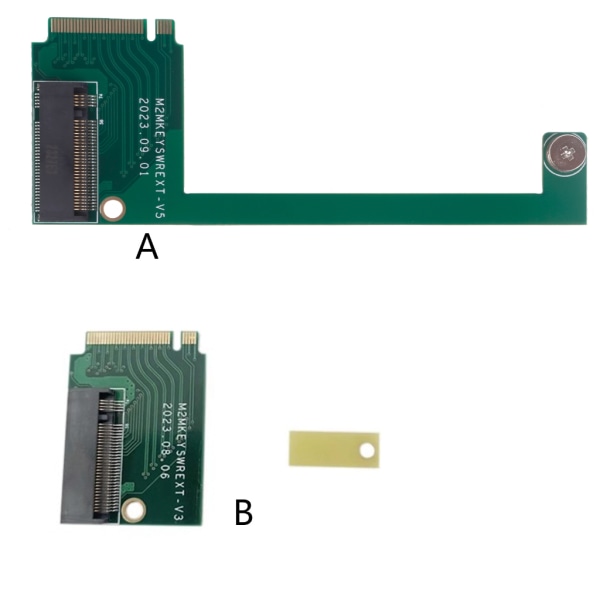 För Rog Ally Handheld Transfer Board PCIE4.0 90 Degrees M2 Transfercard För Rogally SSD-minneskortadapter Tillbehör A