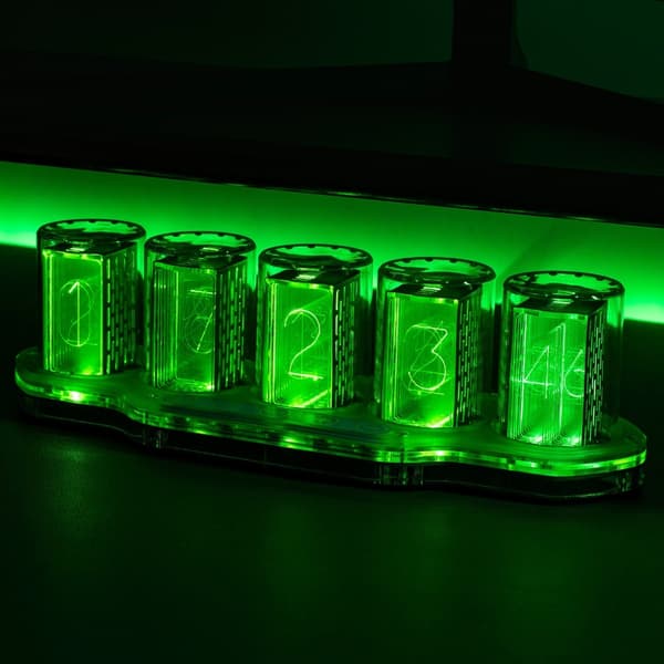 Moderne LED Akryl Bordpynt RGB Pseudo-Gløderørsur