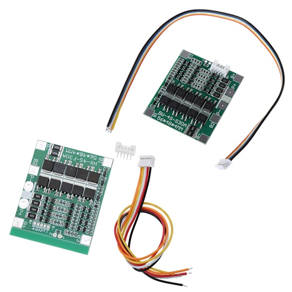4S 30A 3,7V för w/Balance 3,7V LiFe 18650 batteri för skyddskort