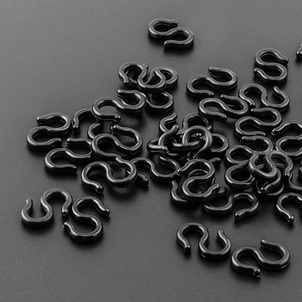 Cyklar Bromskabelklämmor S-krokklämma för landsväg Mountainbike Cyklar Bromskabel S stilklämmor Spänne Linjer Linjeklämma 20pcs