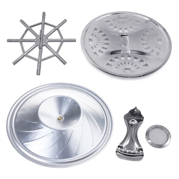 5 stk/sett Dobro gitar tilbehør med resonator kjegle lydhull skjermer