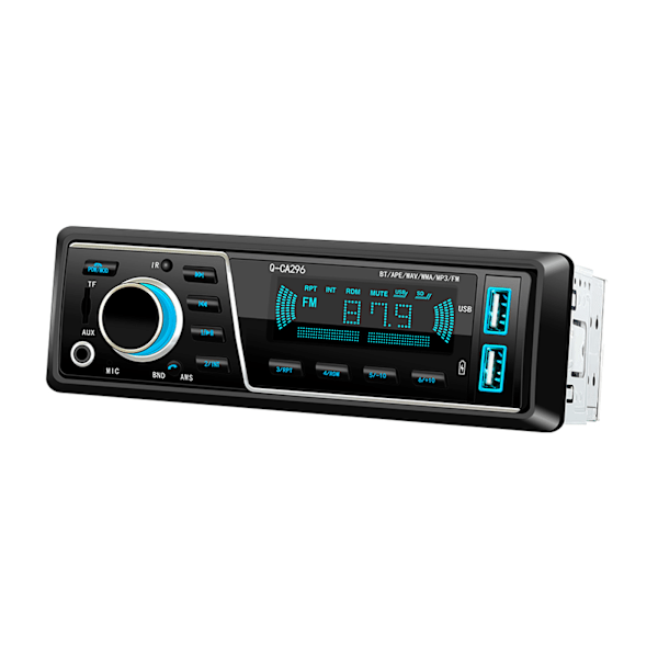 Auton Radio Audio 1din Bluetooth-yhteensopiva Stereo MP3-soitin FM-vastaanotin