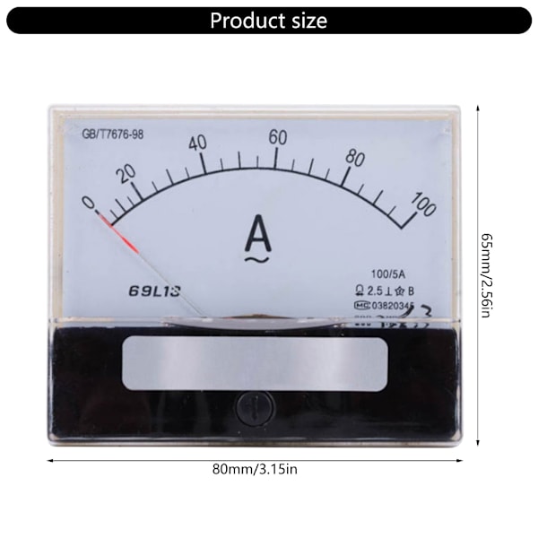 Generaattorin sähköisten parametrien valvontalaite intuitiivisella digitaalisella näytöllä Multicolor Frequency meter 380V