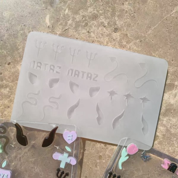 Quicksand Shaker Filler Form Hartsfyllning Mould DIY Gjutverktyg