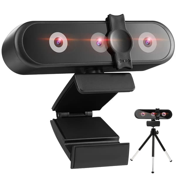 1080P Bredformat High Definition Webcam med Indbygget Mikrofon USB Free Drive 2K Plug & Play Computer Kamera Web Cam