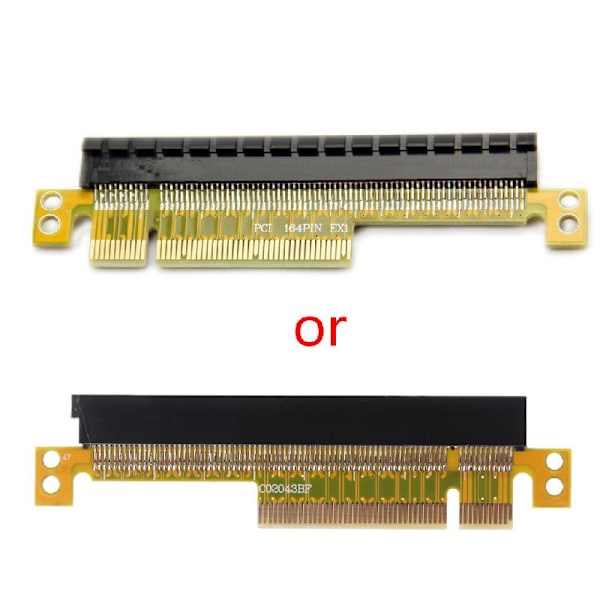 PCI Express -nousukortti x8 - x16 vasemmanpuoleiselle korttipaikalle 1U-palvelimille