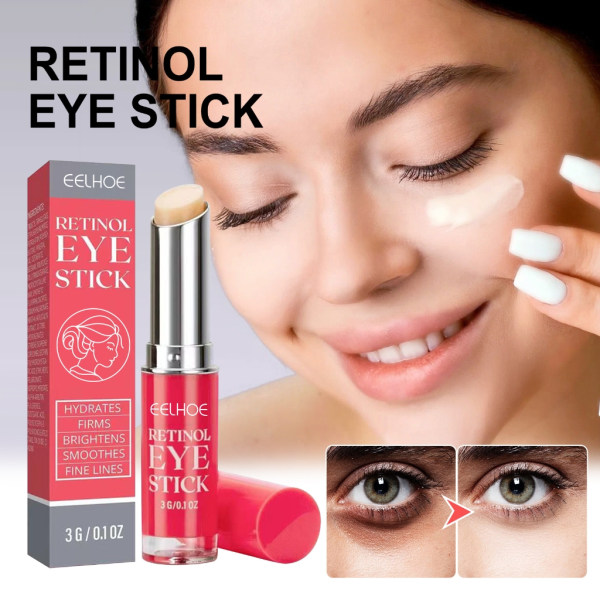 Retinol ögonkräm för ansiktslyft-fuktgivande balsam Stick Anti-rynkor  Anti-svullnad Ta bort mörka ringar Ögonpåsar Vård 2ba5 | Fyndiq