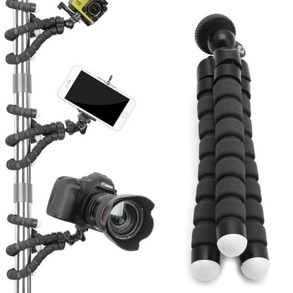 Flexibelt stativ Gorilla Mount Monopod Hållare Bläckfisk För Kamera