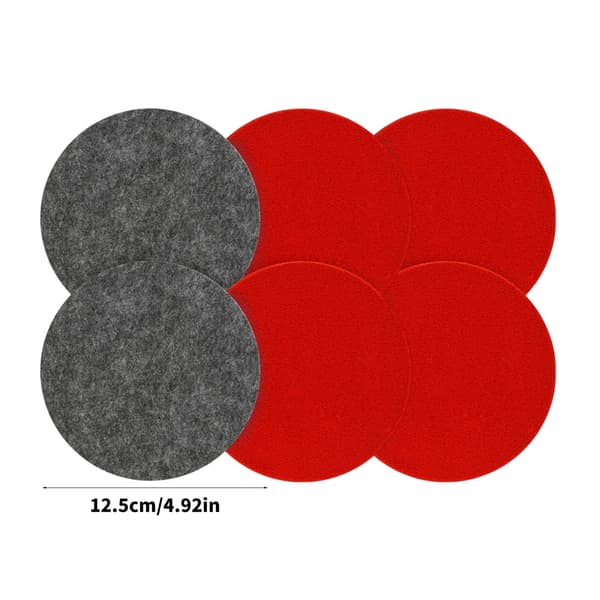 Filtskive til polering 125mm 5'' Til fliser Rustfrit stål Vask Let Håndvask Genanvendelig