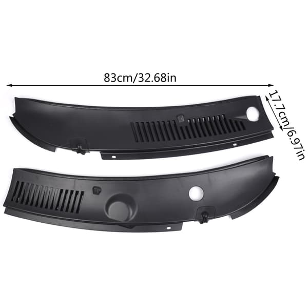 Visker Cowl Vent Grills Panel Hjelm Auto Tilbehør 3R3Z6302228AAA