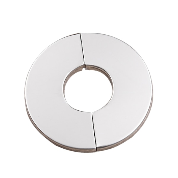 Rustfri Stål Delt Rund Rosetplade Væg Delt Flange til 24/28/35/42/51mm Diameter Rør Badeværelsestilbehør