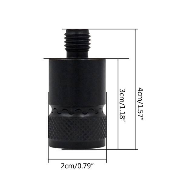 Karpfiske Quick Change Connector Aluminium för Rod Pod Bank-sticks Buzzer Bars Bite Alarm Carp Fishing Accessories 1 pack