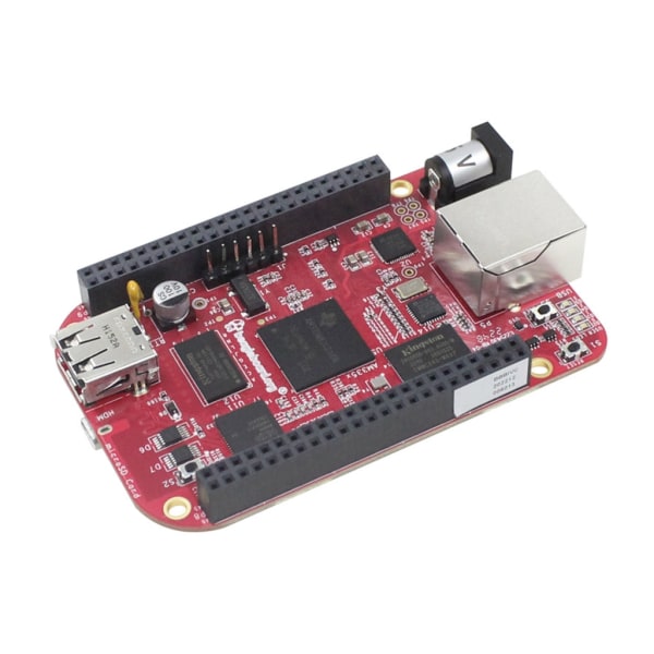 Industrial Embedded Development Board AM3358 CortexA8-processor för Beaglebone 4GB eMMC-lagring BB-IND-4G Red Board