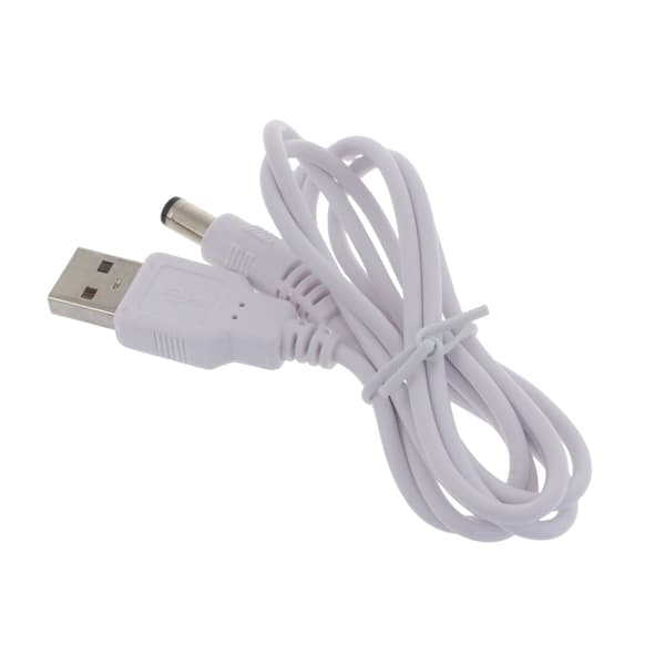 USB DC 5V 5.5 x 2.5mm ladekabel USB2.0 DC5V strømplugg 1M/2M3M holdbar 2m