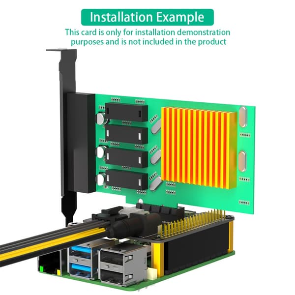 PCIE 1X PCIExpress 2/3 -sovitinkortti tietokoneille