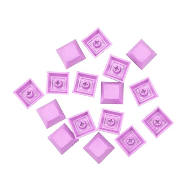 100 stk. Blandet Farge PBT Shine Through Keyset 1U DSA Profil Keycap Sett for Cherry MX Brytere Mekanisk Tastatur