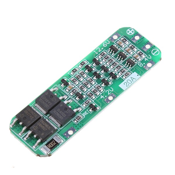 3S 20A Li-ion litiumbatteri 18650 Laddare PCB BMS för skyddskort 12.6VMo